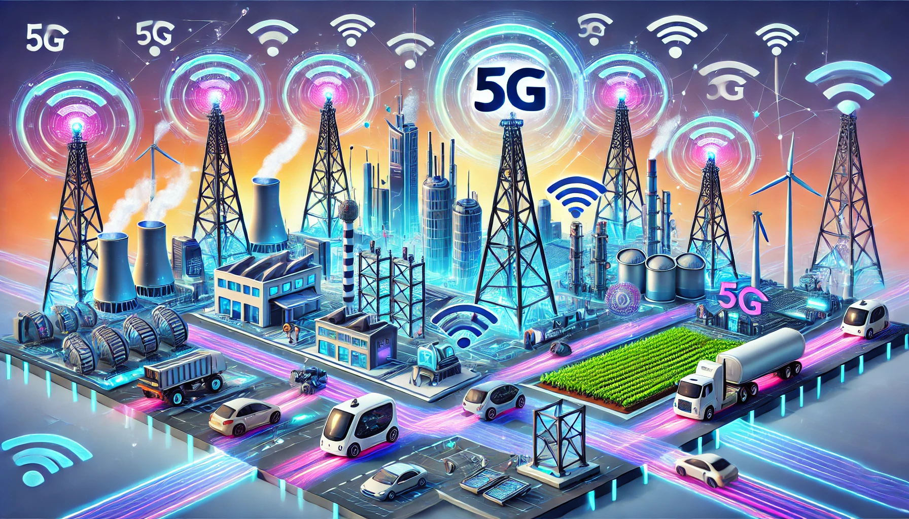 Transformasi Infrastruktur Telekomunikasi dengan 5G Alt text